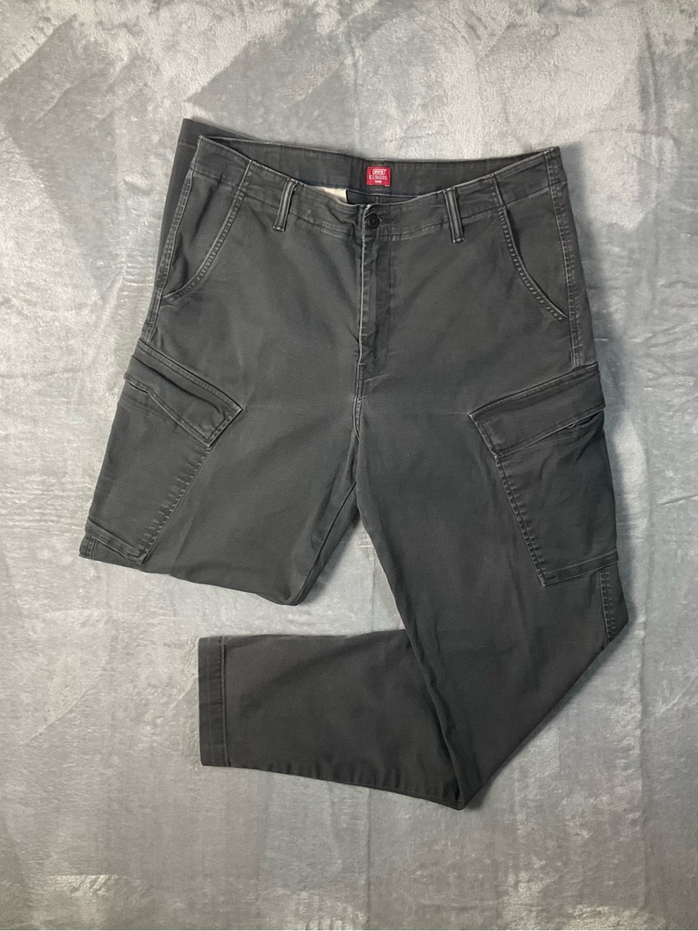 Levi's XX Cargo Taper Pants Mens 36x34 Gray Cargo Casual Utility Workwear